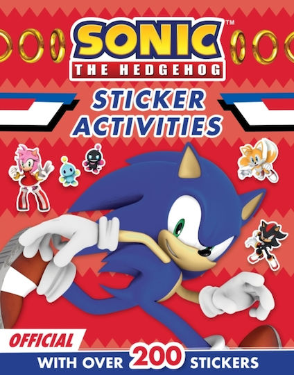 Sonic The Hedgehog Sticker Activities Book Sega