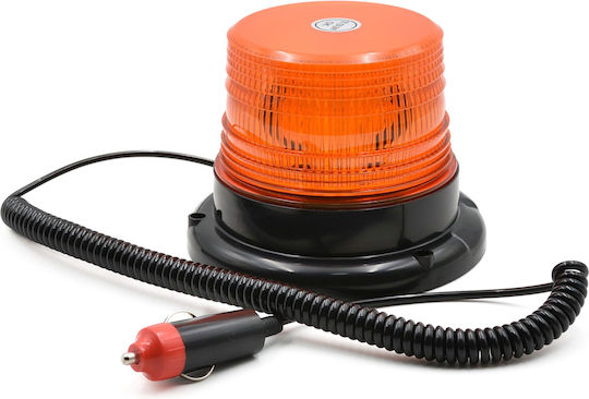 Geko Auto-Leuchtturm 12 / 24V 13cm mit Orange Beleuchtung
