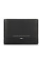Leather Men's Wallet Classic with RFID Black