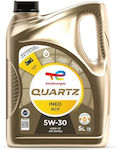 Total Συνθετικό Λάδι Αυτοκινήτου Quartz Ineo 5W-30 5lt