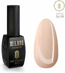 Gel Polish Milano French 09 8ml