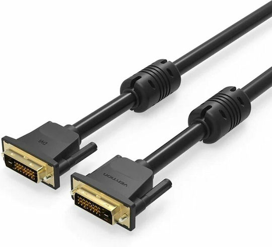 Vention 1.5m DVI-D male to DVI-D male Cable Black (S9908540)