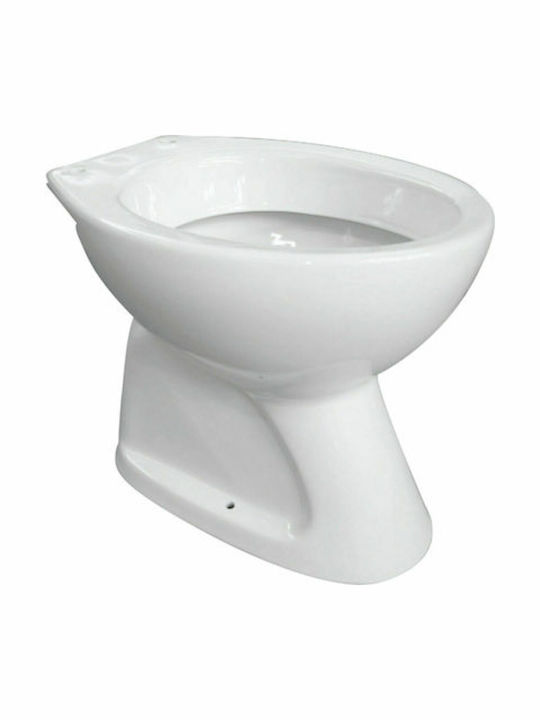 Floor-Standing Toilet Without Cover