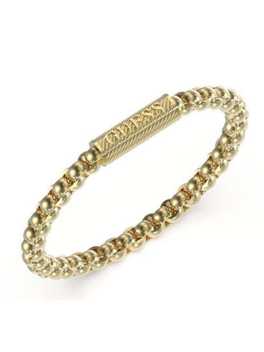 Guess Bracelet Bond Street made of Steel Gold Plated