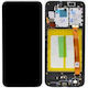 Samsung A202f Galaxy A20e Front Cover LCD and Touch Black Original Service Pack