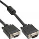 InLine Cablu VGA - VGA femelă Negru 3m (17743B)