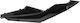 Znen Right Motorcycle Plastic Part Black 1pcs