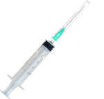 Jiangyin Fanmei Medical Pruno Syringe 21G x 1 1/2" 5ml