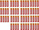 Kodak Alkaline Batteries AA 1.5V 60pcs