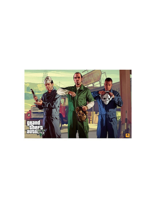 Αφίσες Poster Gta V Χαρτί 70x50cm