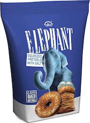 Crackers Baked Squeezed Pretzels with Flavour Sea Salt 80gr 1pcs