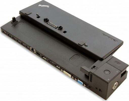 Lenovo Thinkpad Ultra Док Докинг станция с HDMI Ethernet Черен