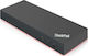 Lenovo ThinkPad Dock / Thunderbolt 3 / USB-C Docking Station με HDMI/DisplayPort 4K Ethernet Μαύρο