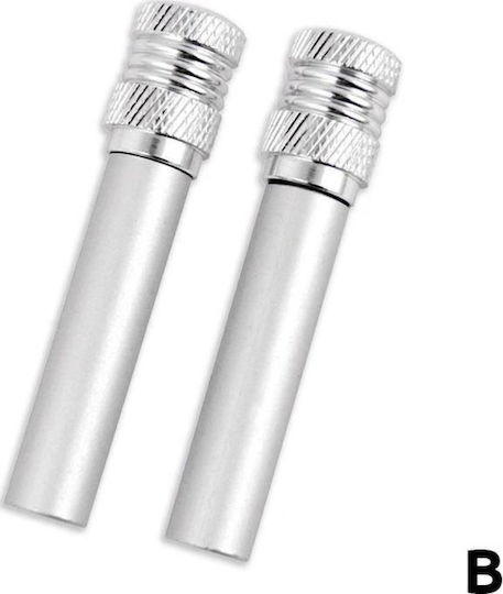Autoline B Car Door Decorative Locks in Silver Color
