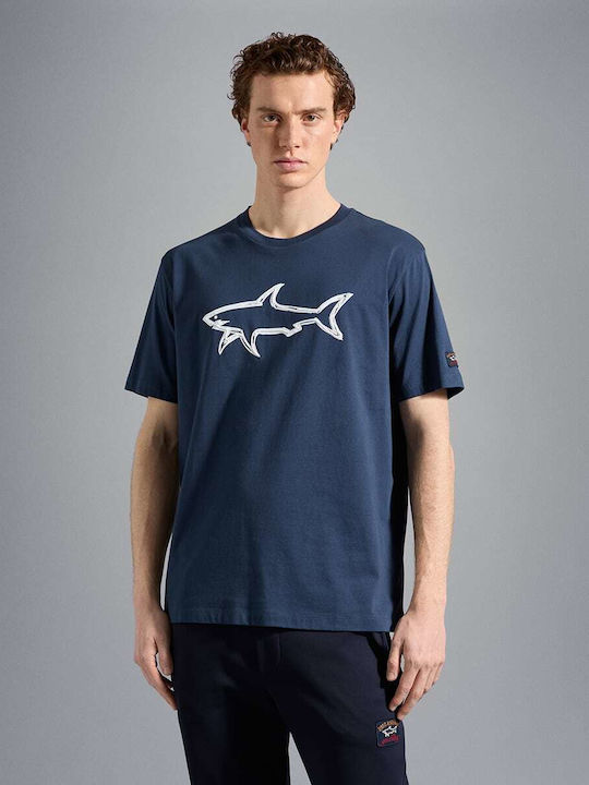 Paul & Shark Ανδρικό T-shirt Κοντομάνικο Navy