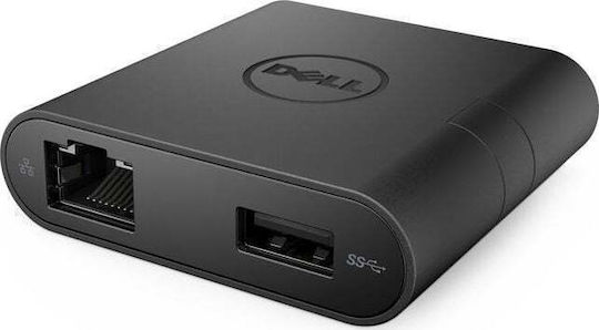 Dell USB-C Docking Station με HDMI Ethernet Μαύρο (MVF8N)