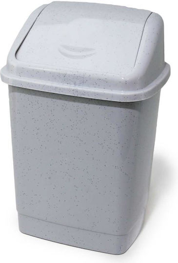 Viosarp Waste Bin Waste Plastic Gray 10lt 1pcs