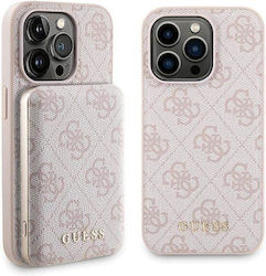 Guess Σετ Gubpm5p15l4gemgp Iphone 15 Pro 6.1" Σκληρή Θήκη + Powerbank 5000mah Magsafe Ροζ 4g Metal Logo Guess Σετ Gubpm5p15l4gemgp Iphone 15 Pro 6.1" Σκληρή Θήκη + Powerbank 5000mah Magsafe Ροζ 4g Metal Logo