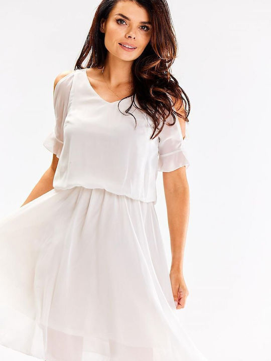 Awama Dress White