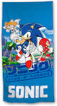 Sega Hedgehog Kinder-Strandtuch 140x70cm