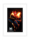 Walls Детска Рамка Litghning Spiderman от Дърво 60x90бр