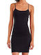 Love Summer Mini Knitted Black Dress