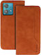 Wonder Prime Case for Motorola Edge 40 Neo Brown