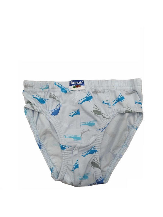 Berrak Kids' Brief Light Blue