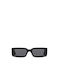 Off White Sonnenbrillen mit Schwarz Rahmen und Schwarz Linse OERI127 1007