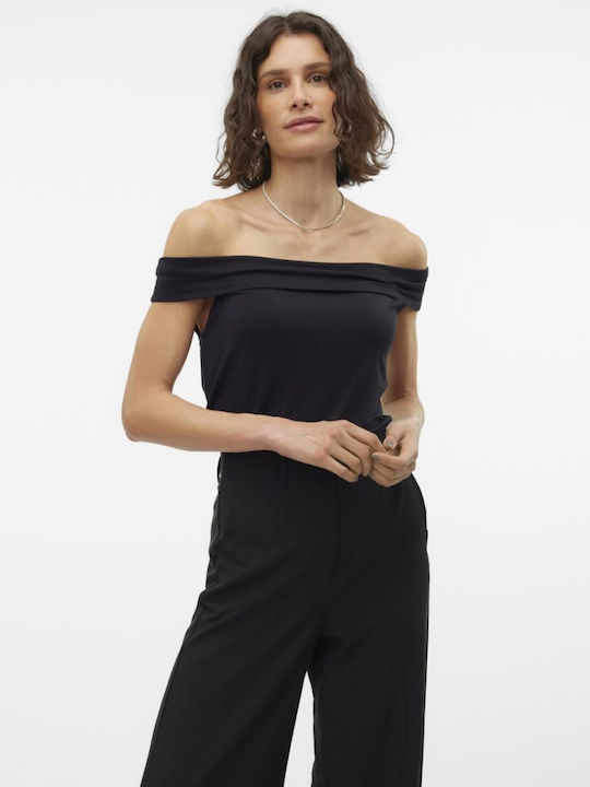 Vero Moda Women's Blouse Off-Shoulder Black