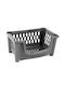 Homeplast Carina Кошница за съхранение Пластмаса Grey 49x34x25см 1бр