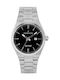 Thorton Men's Watch Chronograph Battery with Silver Metal Bracelet