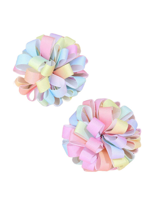TakTakBaby Set mit Kinder-Haarspangen mit Blumenclip, 2 Stück