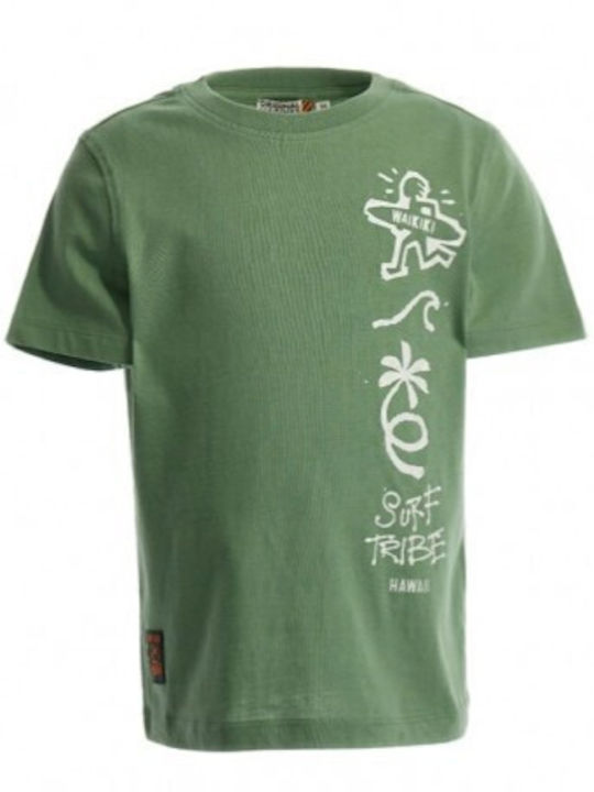 Παιδικό T-shirt TURF GREEN