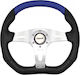 Autoline Τύπου Isotta Car Steering Wheel with 35cm Diameter Blue/Black