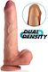Chisa Novelties Realistic Dildo with Balls and Suction Cup Flesh 25cm