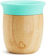 Munchkin Παιδικό Ποτηράκι από Bamboo Πράσινο 150ml για 6m+