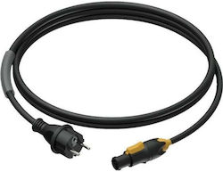 Procab Procab Prp433/3 Power Cable Schuko Father Powercon True1 Mother 3 X 1,5 Mm² 3 Meters