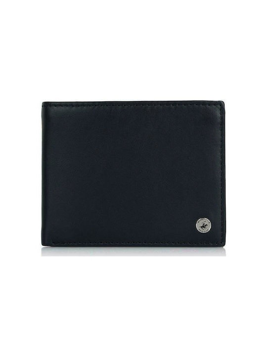 Beverly Hills Polo Club Men's Leather Wallet Black
