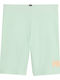 Kinder Leggings Sport Kurz Grün Ess Logo