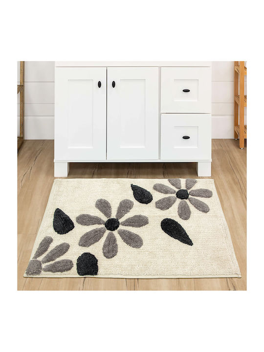 Lino Home Πατάκι Μπάνιου 2500000769 Grey 50x80εκ.