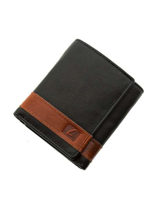 Lavor Men's Leather Wallet with RFID Black