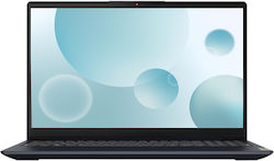 Lenovo IdeaPad 3 15IAU7 15.6" IPS FHD (Kern i3-1215U/8GB/512GB SSD/Kein OS) Abyss Blue (Internationale Englische Tastatur)