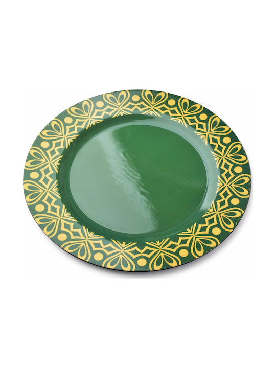 Mondex Decorative Plate 33x2x33cm 1pcs