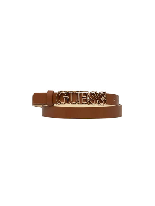 Guess Leather Women's Belt Brown