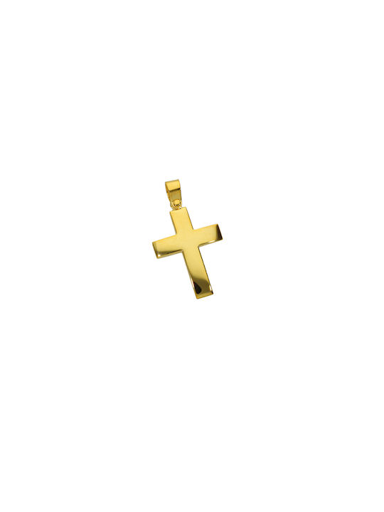 Dimiourgiko Vildiridis Men's Gold Cross 14K