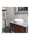 Rak Ceramics Επικαθήμενος Νιπτήρας Πορσελάνης 42x42cm Λευκός