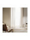 Gofis Home Curtain With Pencil Pleat Combe Willow Beige 140x295cm