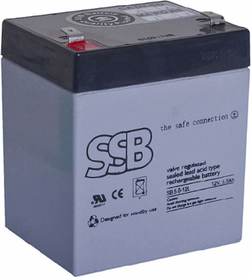 SSB SB 5-12L UPS-Batterie mit Spannung 12V