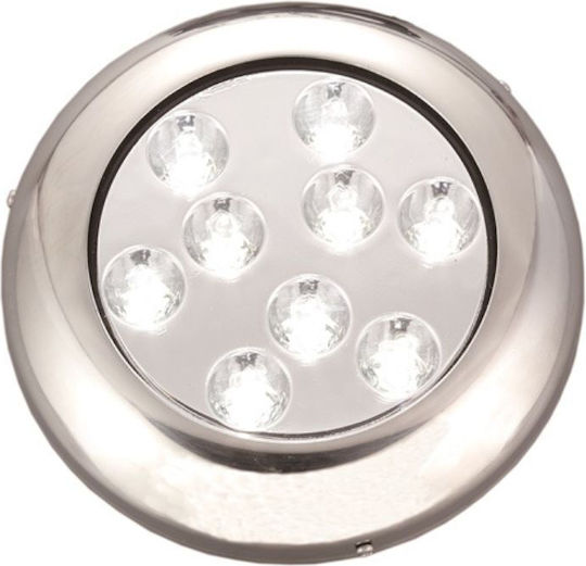 Unterwasserbeleuchtung Inox 9 X 3w LED Weiß